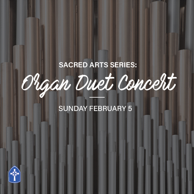 Organ Duet Concert
Sunday, February 5, 3 PM, Sanctuary

Featuring Dr. John Allegar and Dawn Waddell

 
