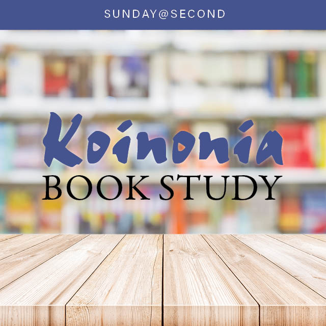 Koinonia
Sundays, 9 AM, Room 401

This group meets to consider various issues related to Christian faith and life in the world through engagement with the Bible and leading authors.
