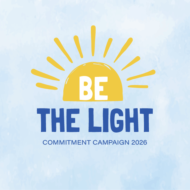 Be the Light!

Donate to the 2026 Commitment Campaign.

Learn More
