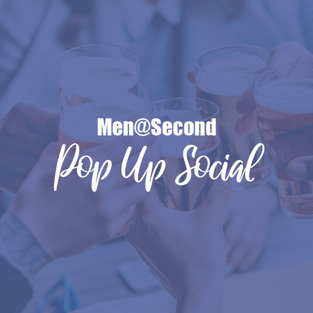 Men@Second Pop Up Social
Next Date: October 23, 5:30 PM, 101 Beer Kitchen, Carmel
Gather, meet new friends, and enjoy each other's company.
